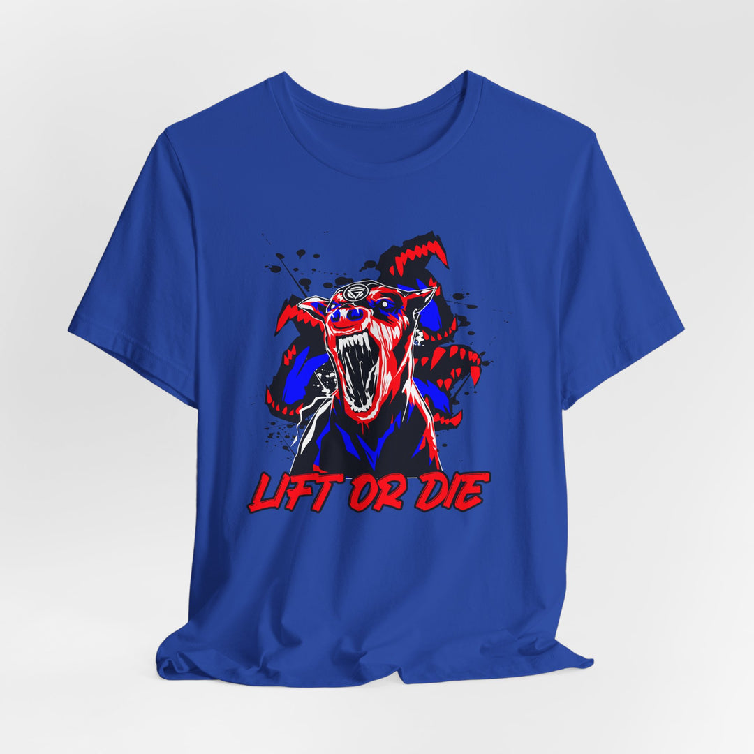 CG MAD DOG RED BLUE WHITE /LIFT OR DIE