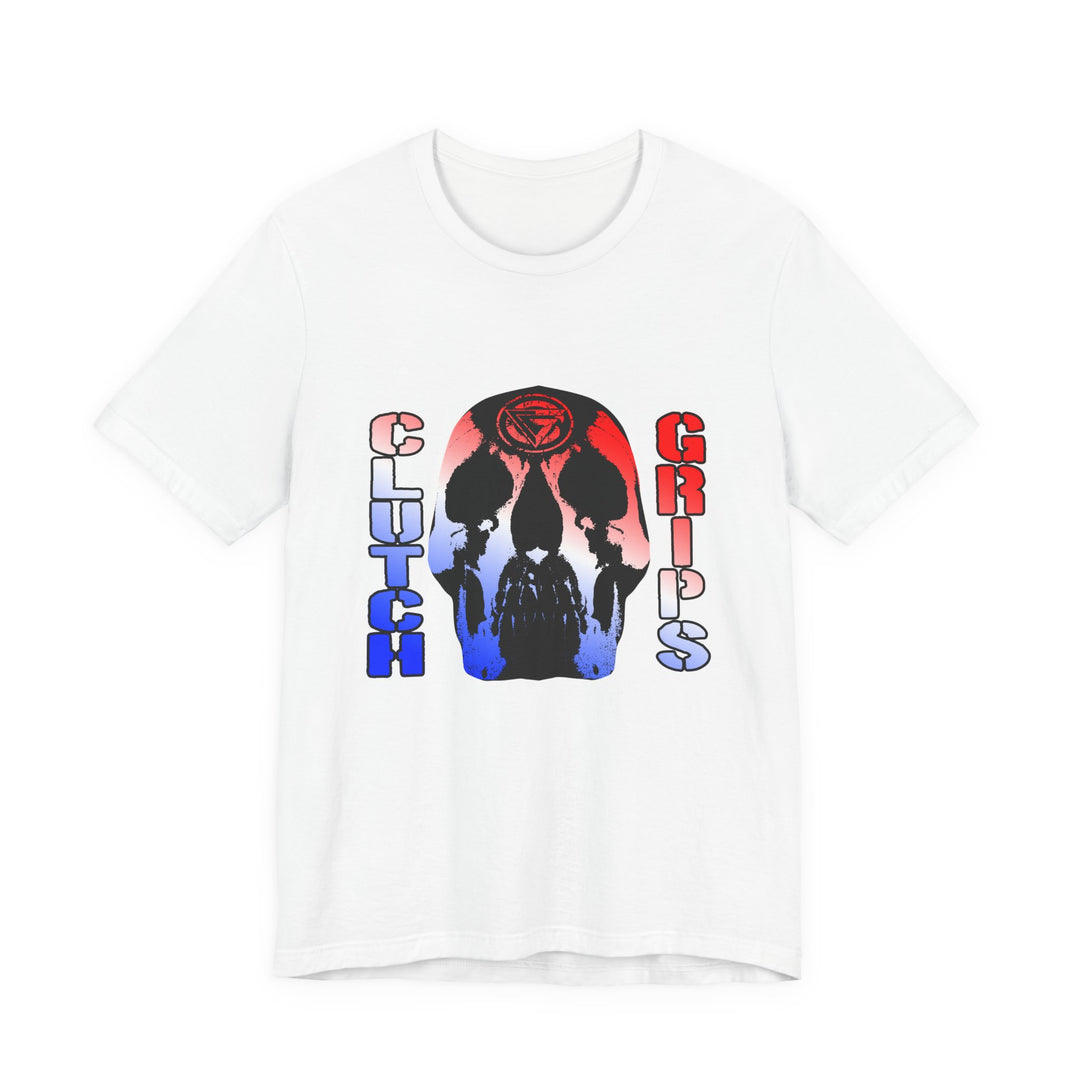 SKULLATOR RED WHITE BLUE FADE/CLUTCHGRIPS