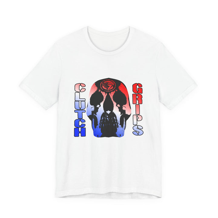 SKULLATOR RED WHITE BLUE FADE/CLUTCHGRIPS