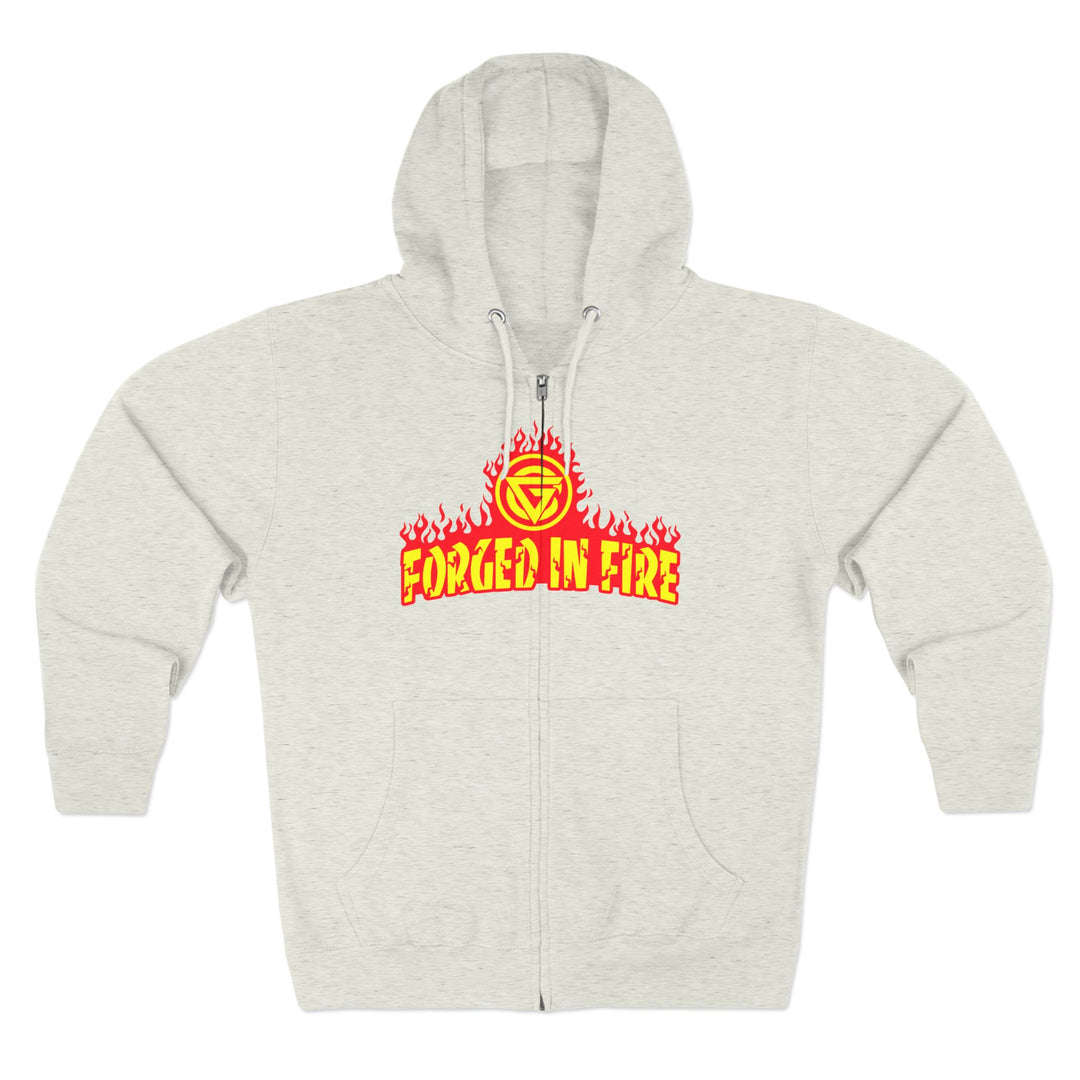CG SAMURAI MASK RED GOLD /FORGED IN FIRE ZIP UP