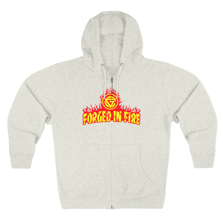 CG SAMURAI MASK RED GOLD /FORGED IN FIRE ZIP UP