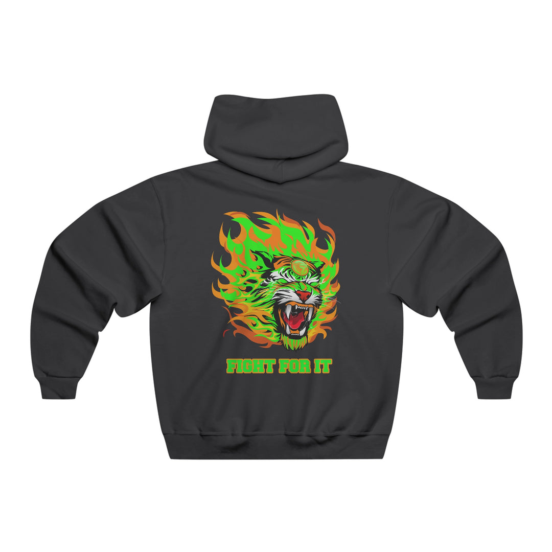 TIGER FLAME ORANGE/GREEN /FIGHT FOR IT!