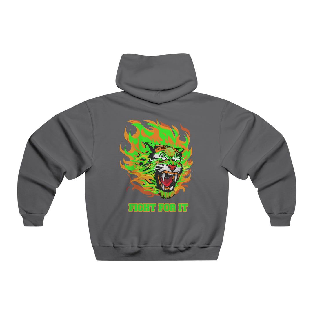 TIGER FLAME ORANGE/GREEN /FIGHT FOR IT!