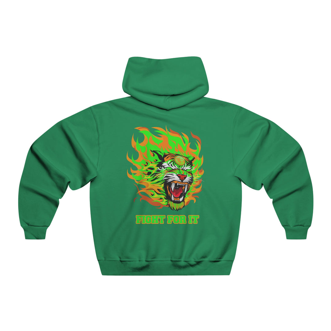 TIGER FLAME ORANGE/GREEN /FIGHT FOR IT!