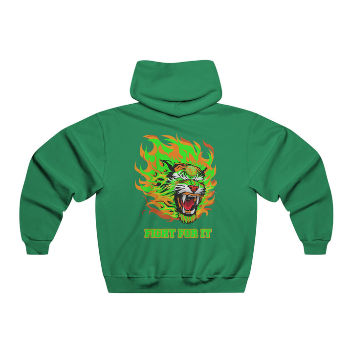 TIGER FLAME ORANGE/GREEN /FIGHT FOR IT!