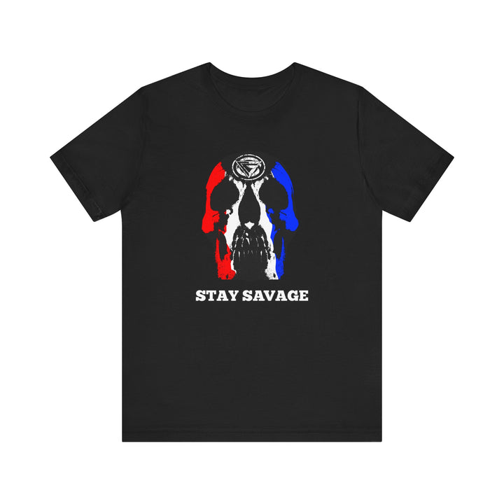 SKULLATOR RED WHITE BLUE /STAY SAVAGE