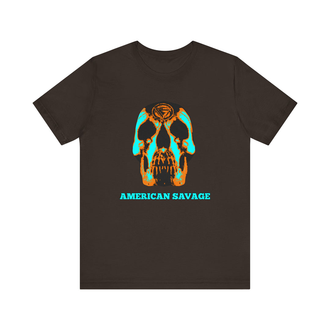 SKULLATOR MIAMI AQUA ORANGE /AMERICAN SAVAGE