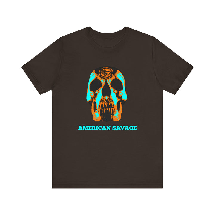 SKULLATOR MIAMI AQUA ORANGE /AMERICAN SAVAGE