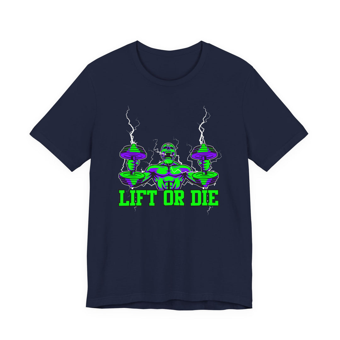 RIDE THE LIGHTNING PURPLE GREEN /LIFT OR DIE