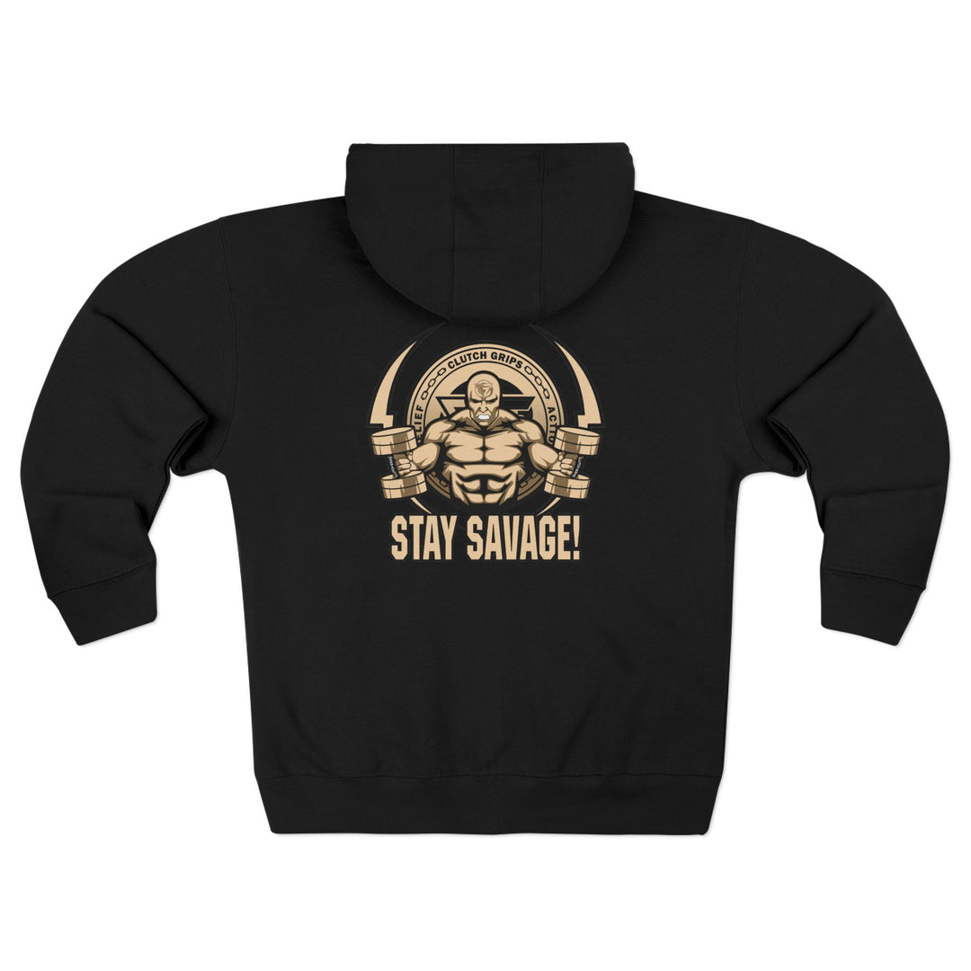 CG BIG MAC DESERT SAND /STAY SAVAGE ZIP UP