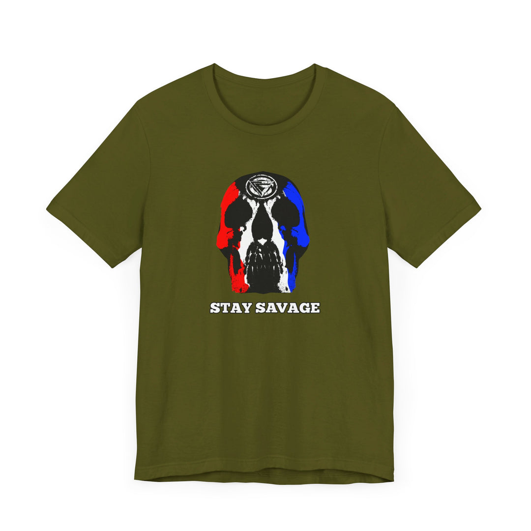 SKULLATOR RED WHITE BLUE /STAY SAVAGE