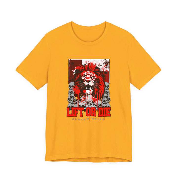 LION HEART RED TEXAS FLAG /LIFT OR DIE