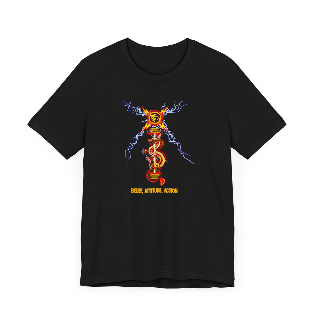 BARBELL DRAGON  RED ORANGE