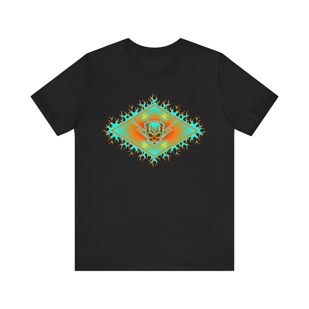 CG DIAMOND SKULLATOR MIAMI AQUA ORANGE DBL BELL