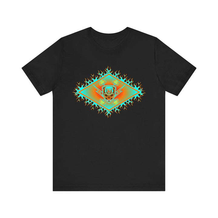 CG DIAMOND SKULLATOR MIAMI AQUA ORANGE DBL BELL