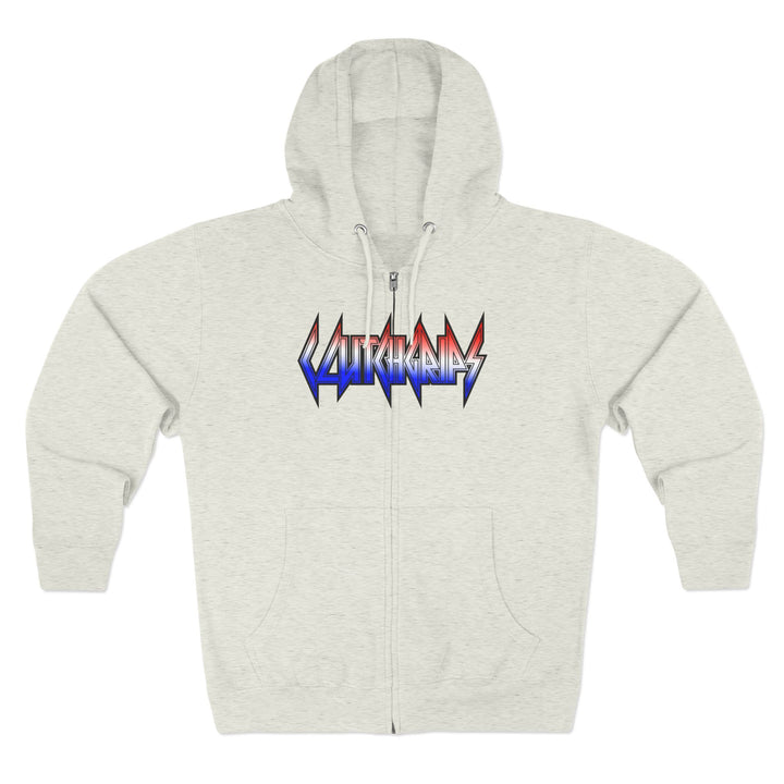 CG REBEL WOMAN RED WHITE BLUE FADE /BORN FREE ZIP UP