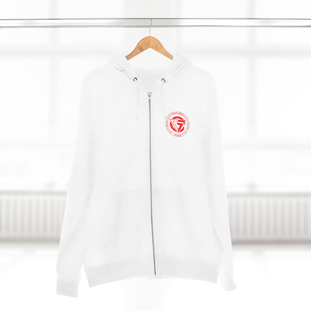 CG LION HEART RED BLACK/STAY HUNGRY ZIP UP