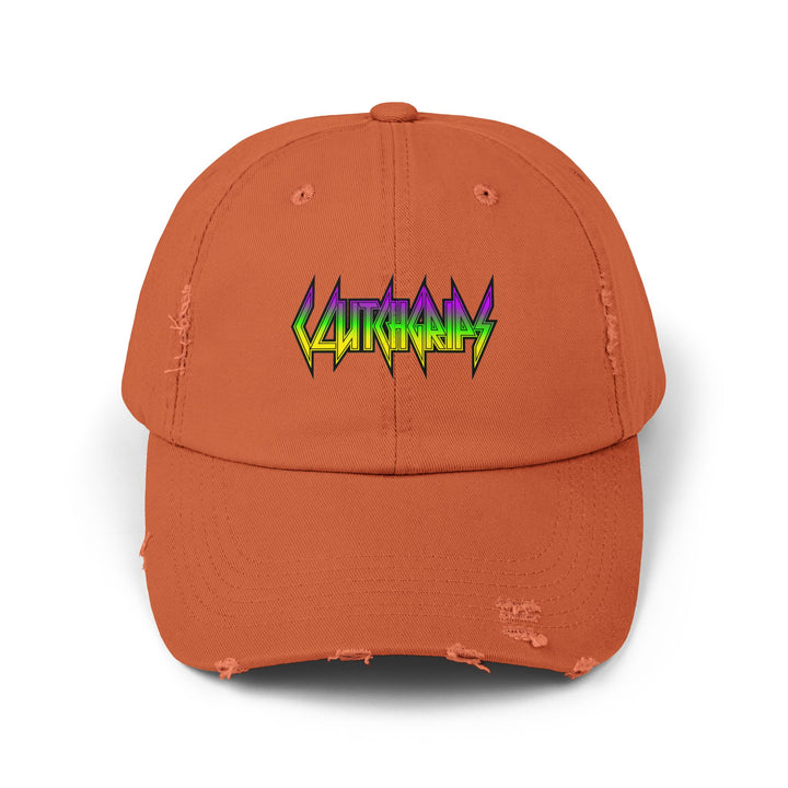 CG YELLOW GREEN PUPRLE FADE CAP