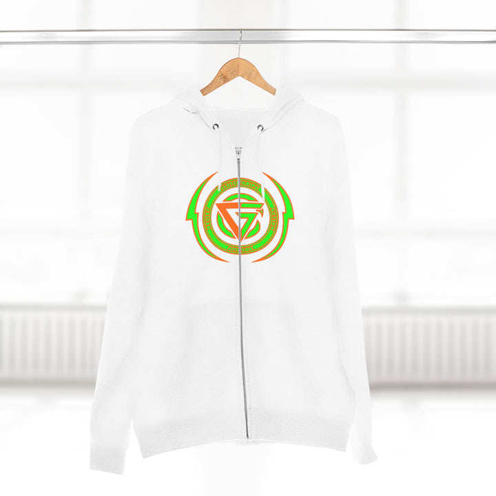 CG LIFT KICK ORANGE GREEN/KILL OR BE KILLED ZIP UP