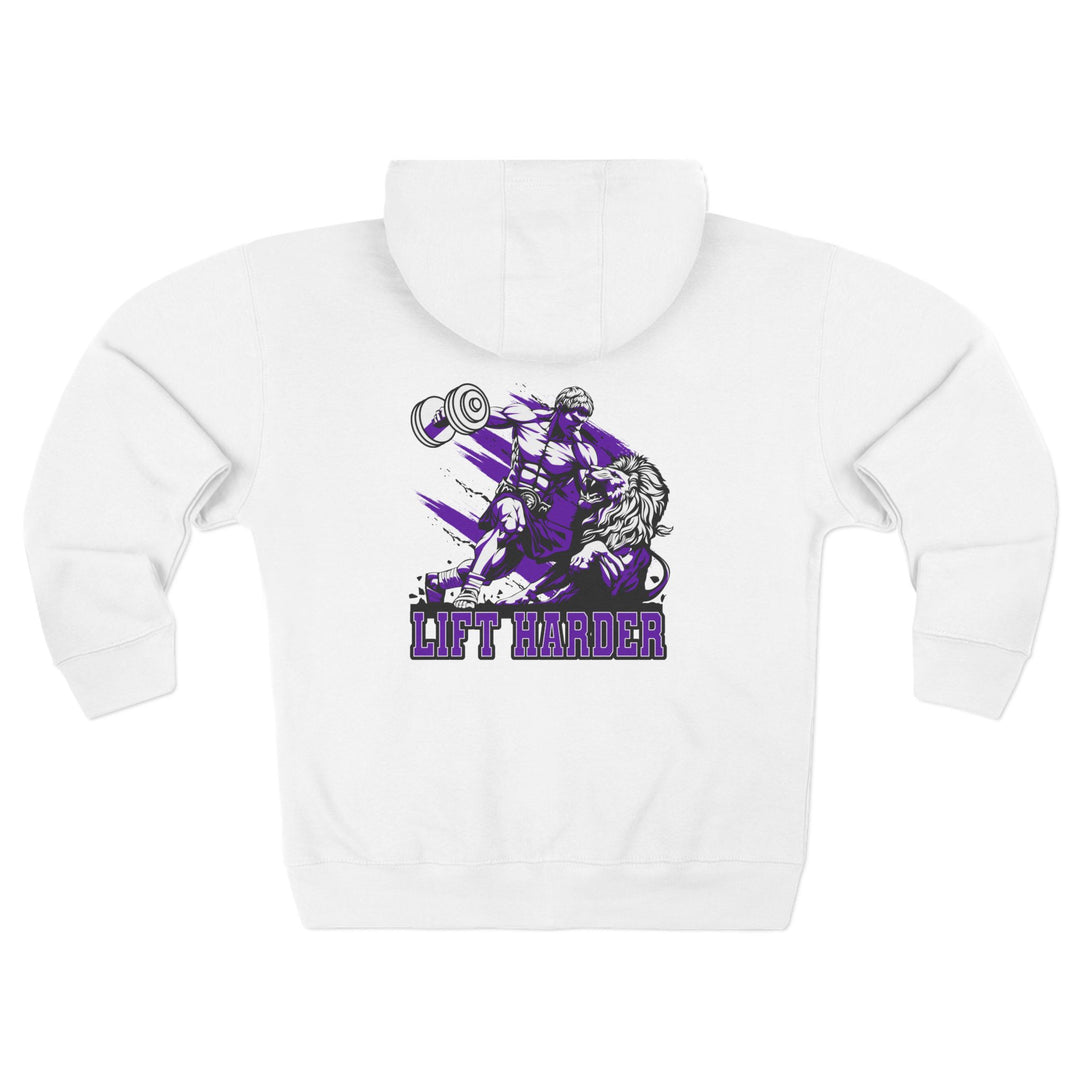 CG COLISEUM MAC PURPLE WHITE /LIFT HARDER ZIP UP