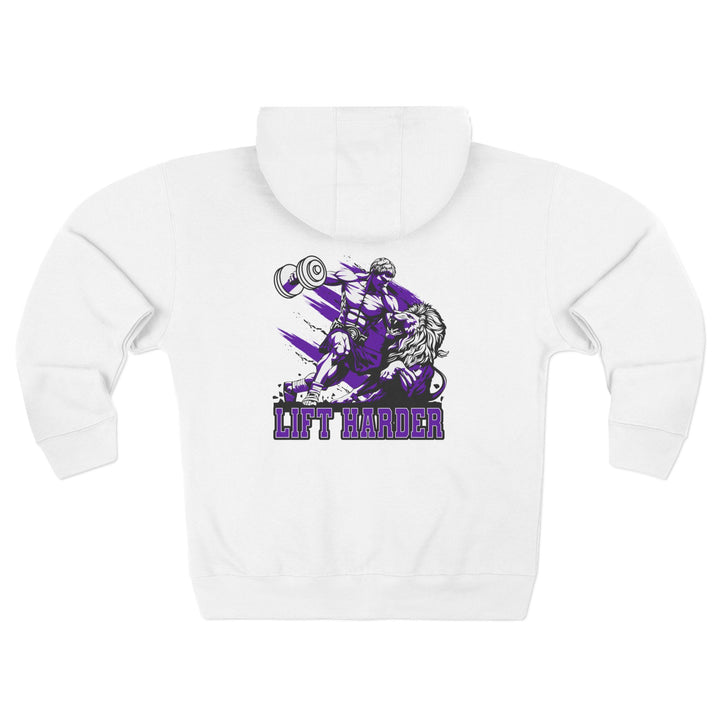CG COLISEUM MAC PURPLE WHITE /LIFT HARDER ZIP UP