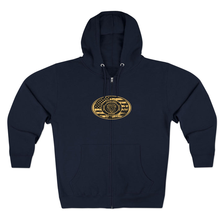 CG  TIGER FLAME DESERT SAND/I AM THE ONE ZIP UP