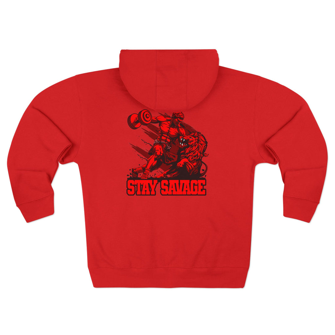 CG COLISEUM MAC RED /STAY SAVAGE ZIP UP