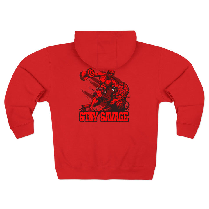 CG COLISEUM MAC RED /STAY SAVAGE ZIP UP