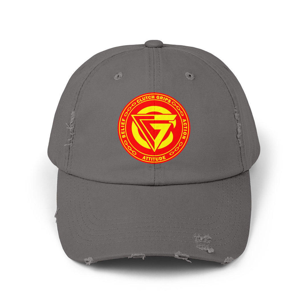 CG ORANGE RED LOGO CAP