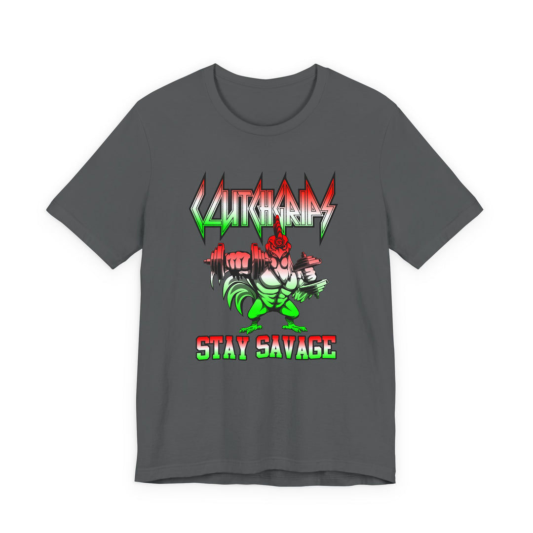 CG MAC ROOSTER RED WHITE GREEN FADE /STAY SAVAGE