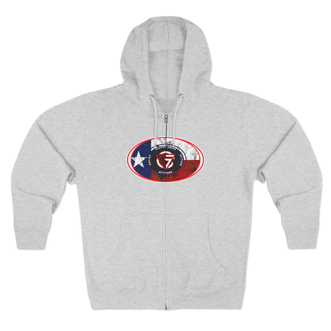 CG SKULL RED WHITE BLUE/STAY SAVAGE ZIP UP