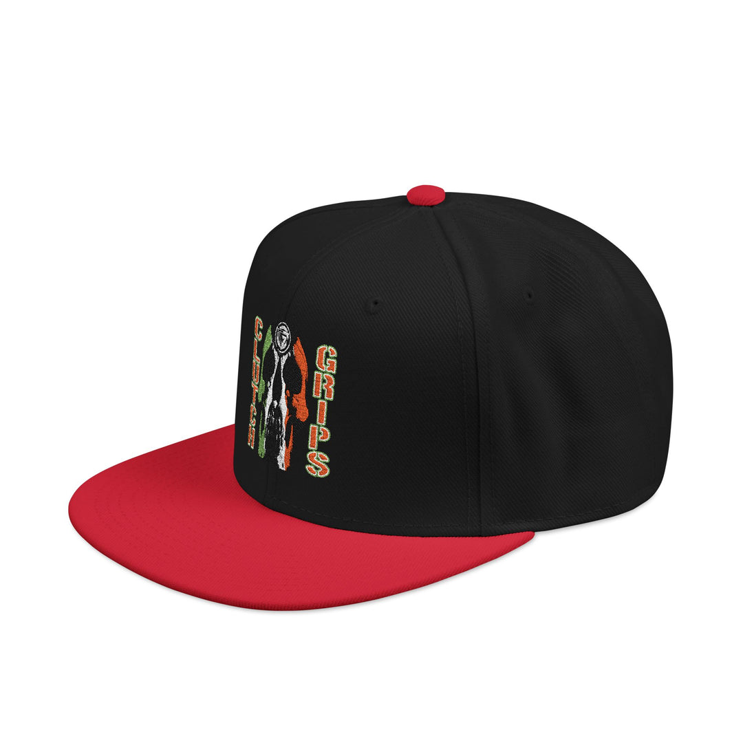 RED WHITE GREEN SKULLATOR Snapback (Embroidery)