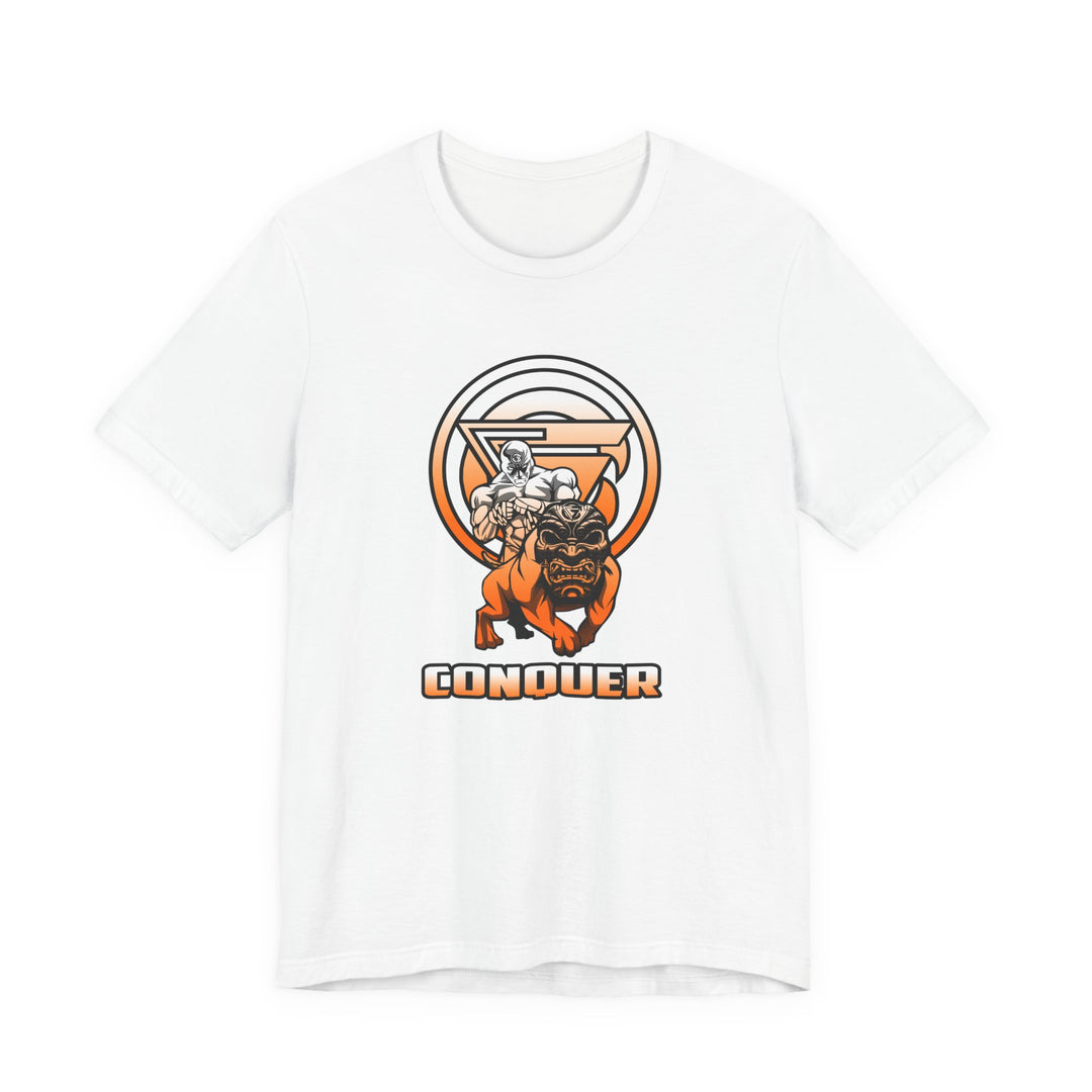 CG ANGRY DOG ORANGE WHITE FADE/CONQUER