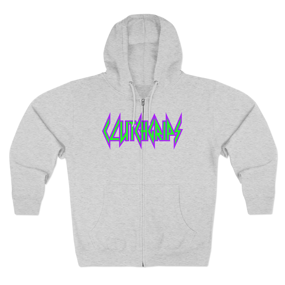 CG TIGER VS TIGER PURPLE GREEN /READY FOR WAR ZIP UP