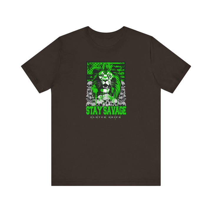 LION HEART GREEN /STAY SAVAGE