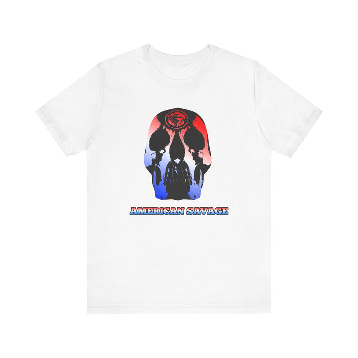 SKULLATOR RED WHITE  BLUE /AMERICAN SAVAGE