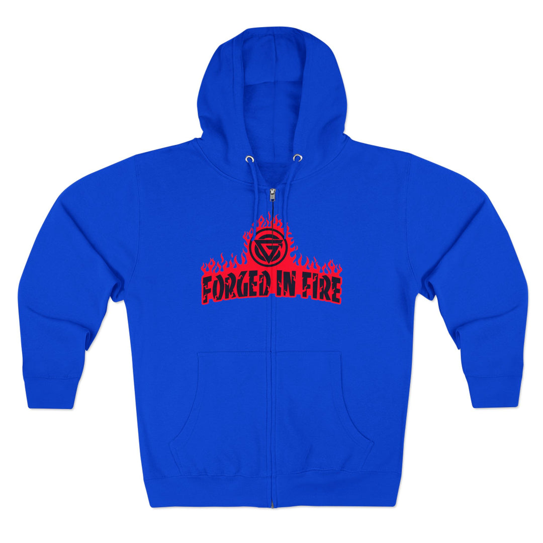 CG FINAL BOSS RED/LIFT OR DIE ZIP UP