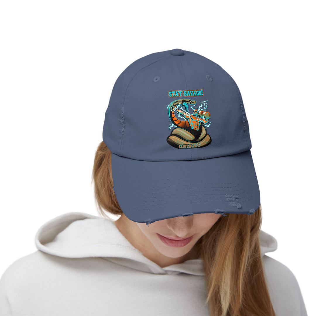 MAN VS SNAKE MIAMI STYLE/STAY SAVAGE CAP