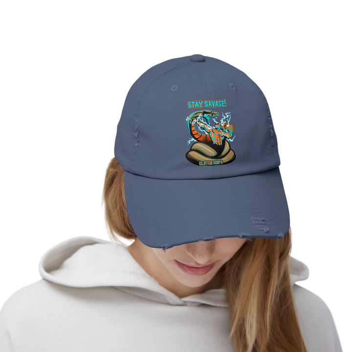 MAN VS SNAKE MIAMI STYLE/STAY SAVAGE CAP