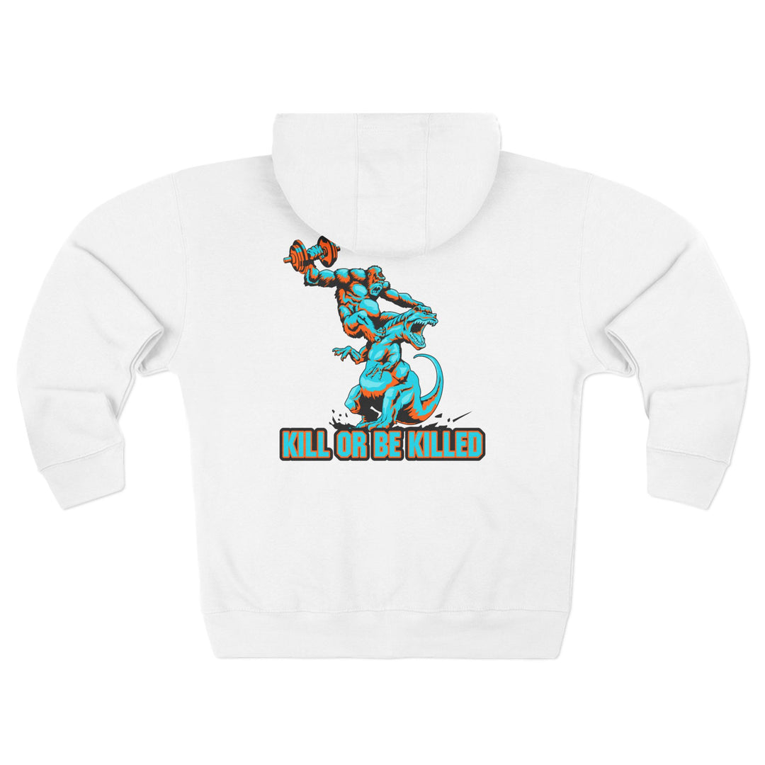 CG APE VS ZILLA 2ND FIGHT MIAMI COLORS /KILL OR BE KILLED ZIP UP