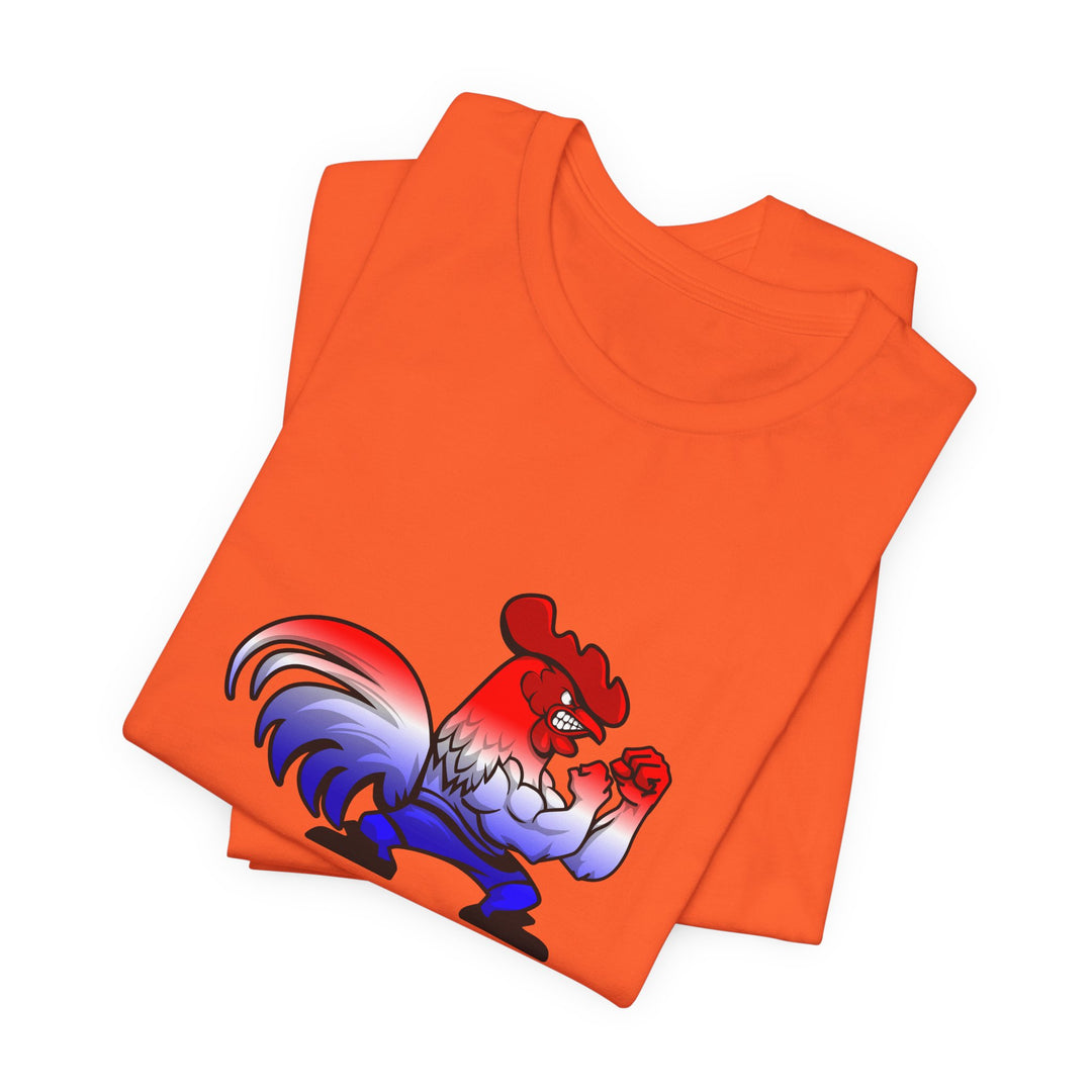 CG ANGRY ROOSTER RED WHITE BLUE FADE/CONQUER