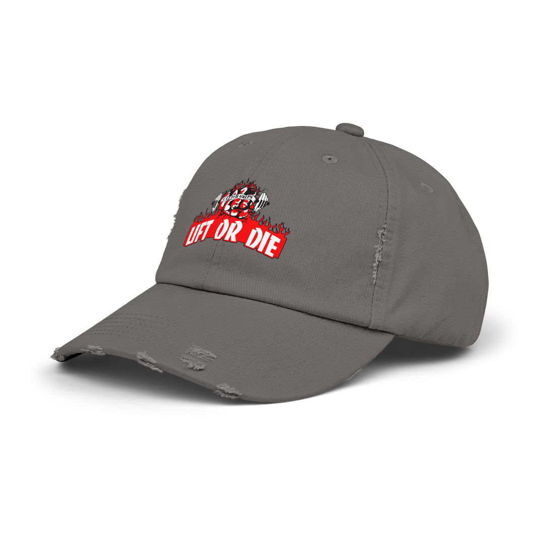 CG FIRE & FIST RED WHITE BLACK/LIFT OR DIE CAP
