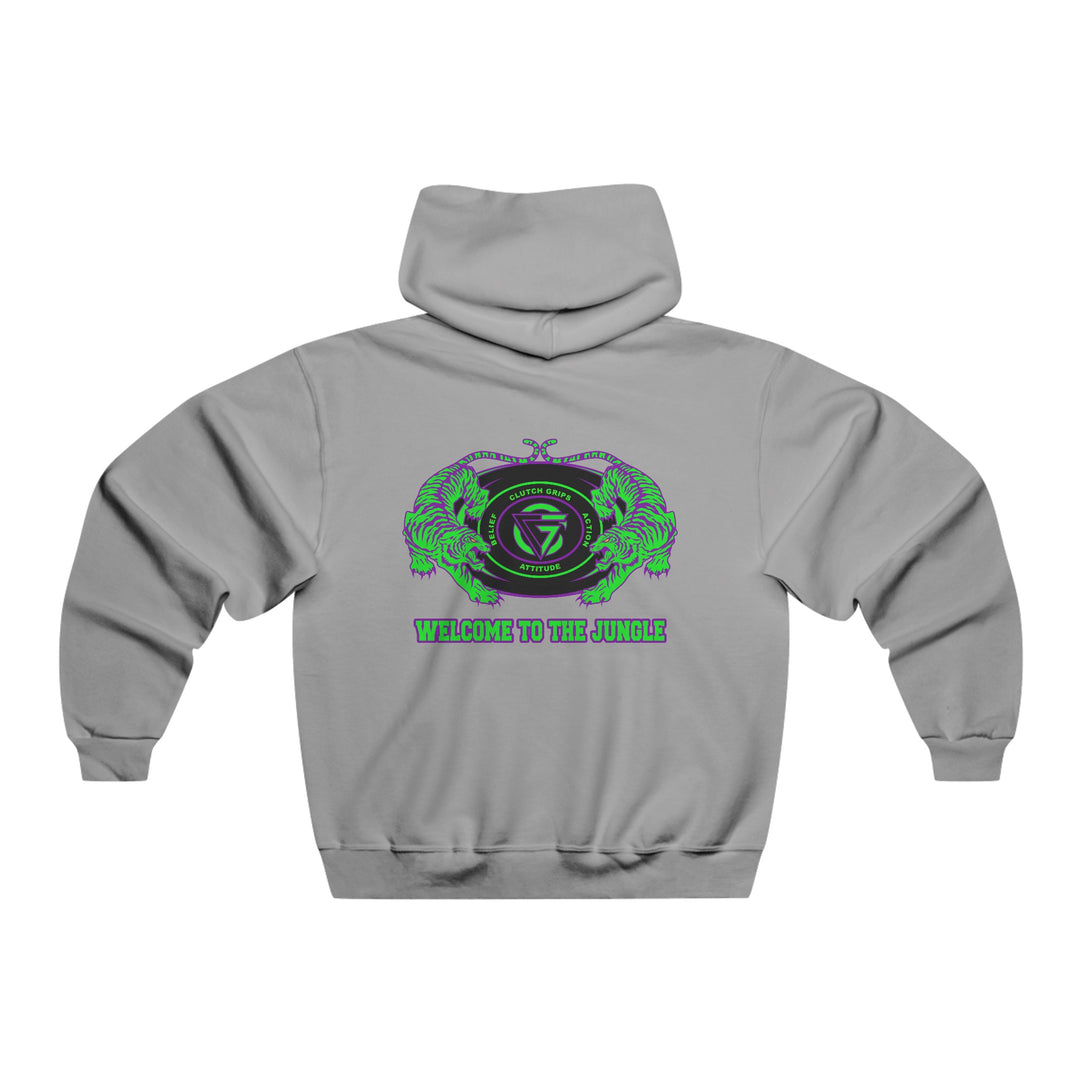 TIGER VS TIGER  PURPLE/GREEN WELCOME TO THE JUNGLE