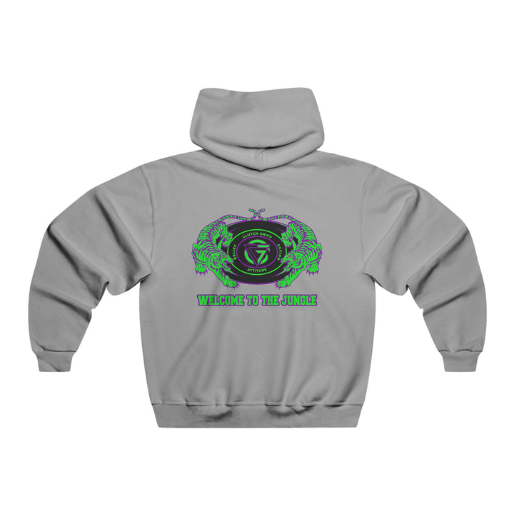 TIGER VS TIGER  PURPLE/GREEN WELCOME TO THE JUNGLE