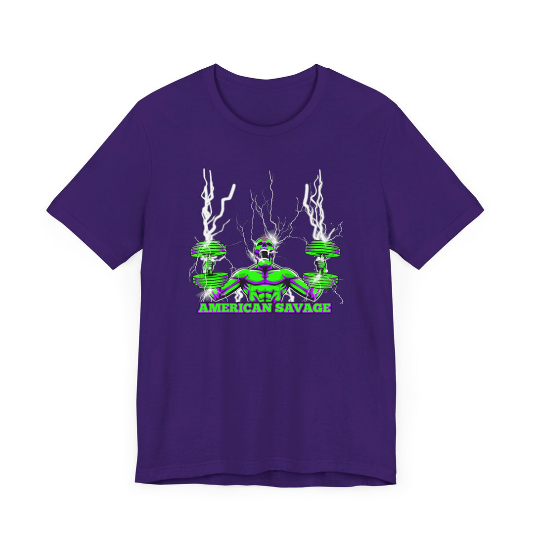 RIDE THE LIGHTNING PURPLE GREEN /AMERICAN SAVAGE