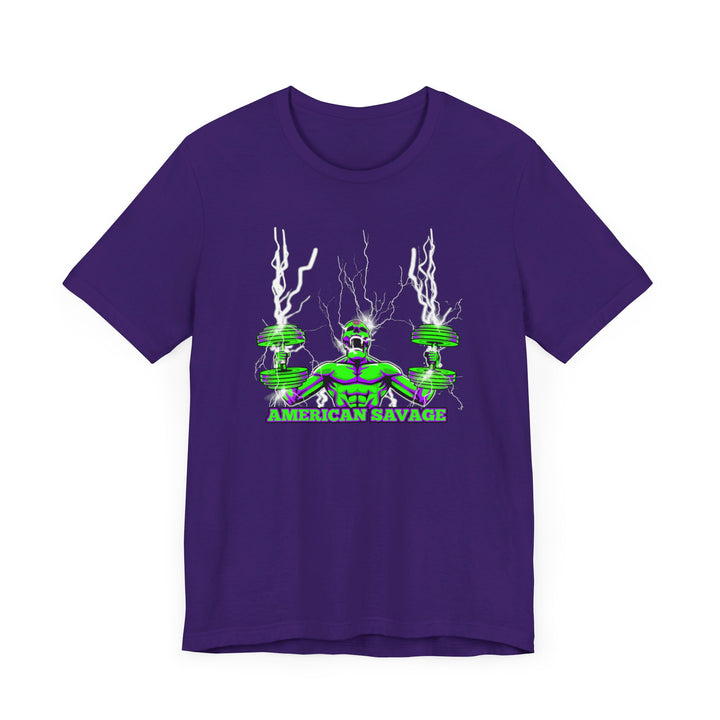 RIDE THE LIGHTNING PURPLE GREEN /AMERICAN SAVAGE