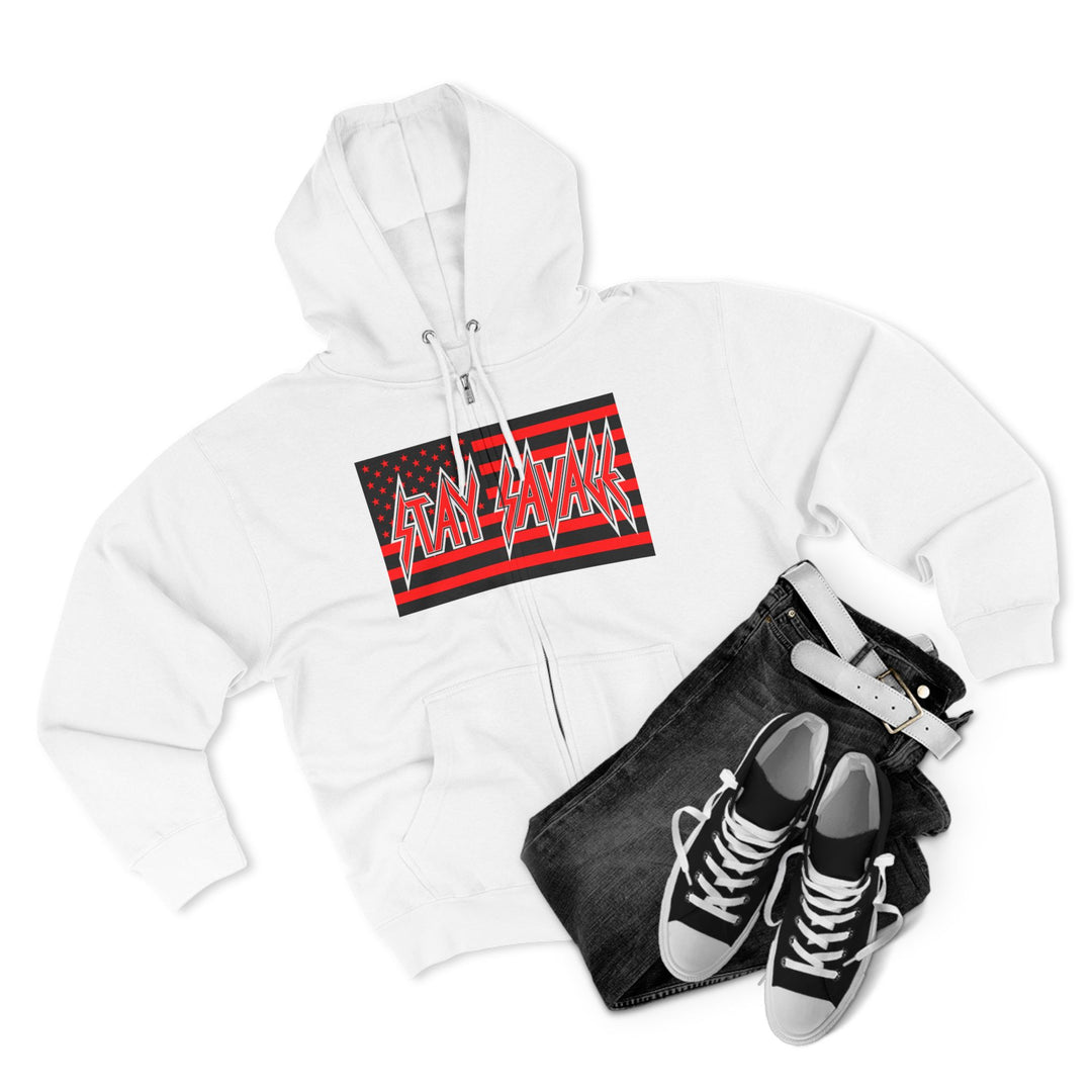 CG  NAVY SEAL TRIBUTE  RIP RED BLACK /DONT BE A BITCH ZIP UP