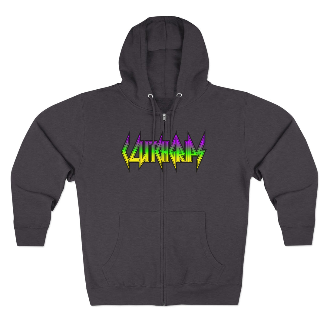 CG LIGHTNING KING YELLOW GREEN PURPLE /STAY SAVAGE ZIP UP