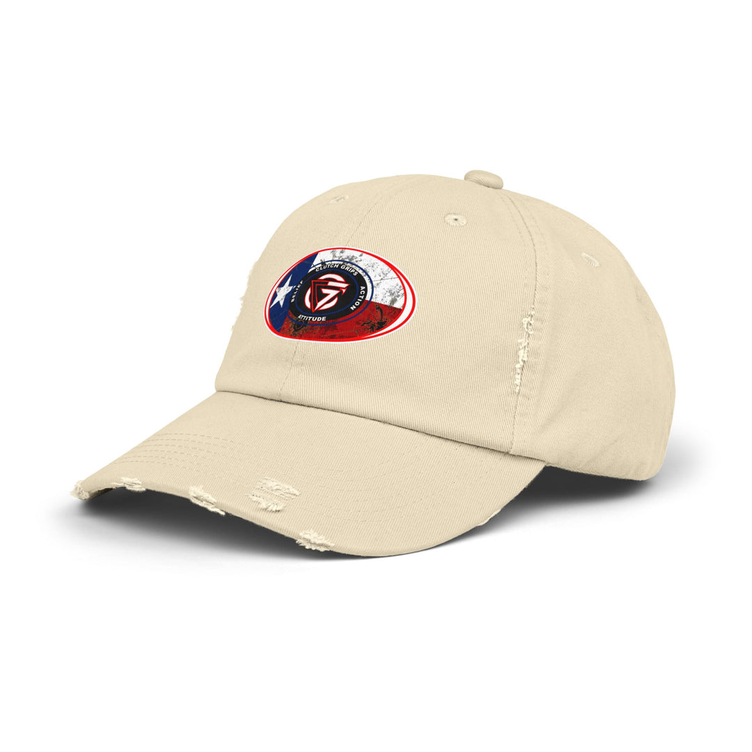 CG TEXAS FLAG LONE STAR OVAL CAP