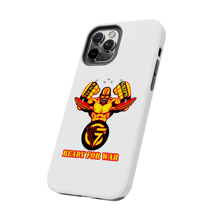 MAC-SNAP GOLD RED PHONE CASE /READY FOR WAR